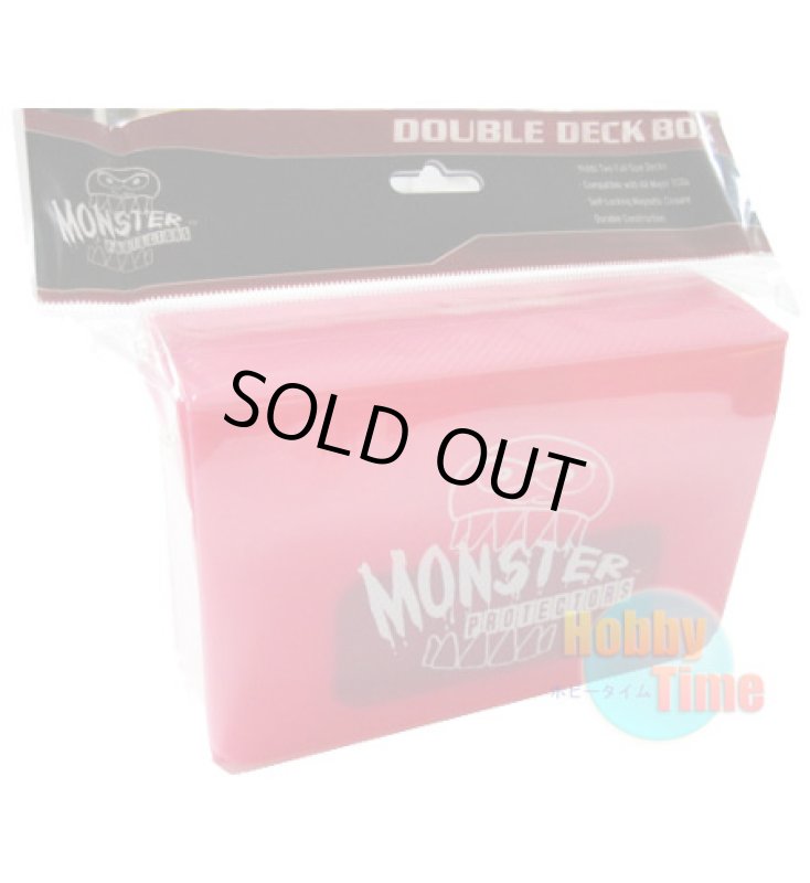 画像1: MONSTER PROTECTORS ダブルデッキケース ピンク (1)