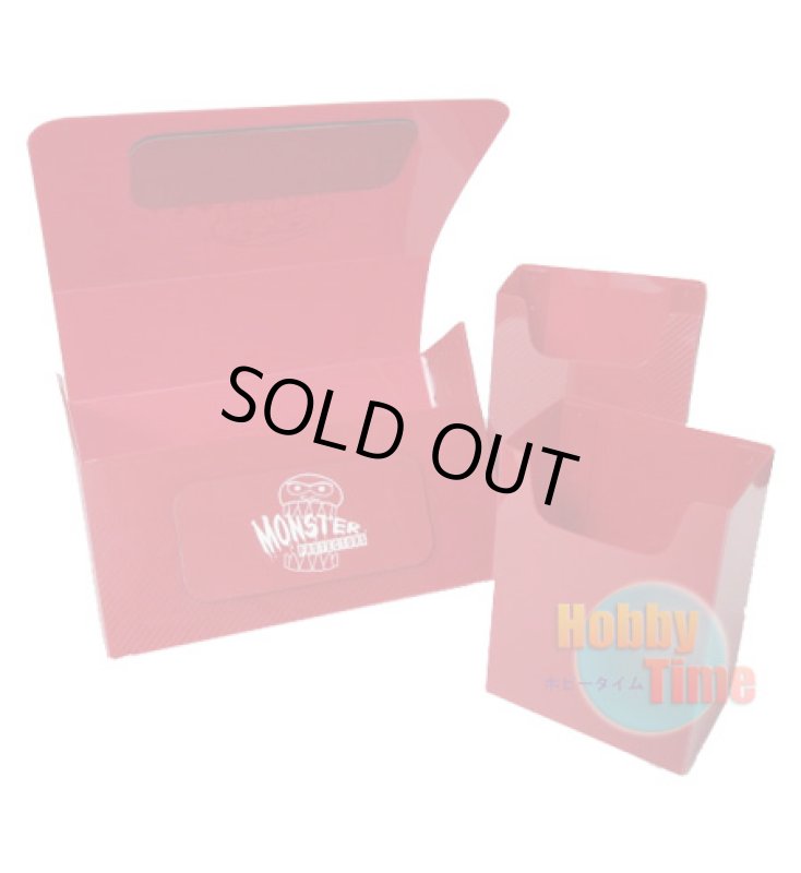 画像2: MONSTER PROTECTORS ダブルデッキケース レッド (2)