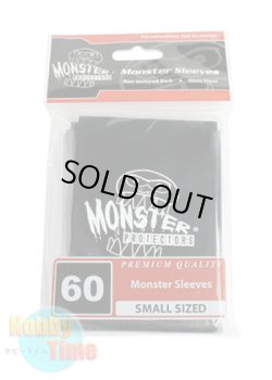 画像1: MONSTER PROTECTORS カードスリーブ ブラック 【60枚入り / 遊戯王サイズ】