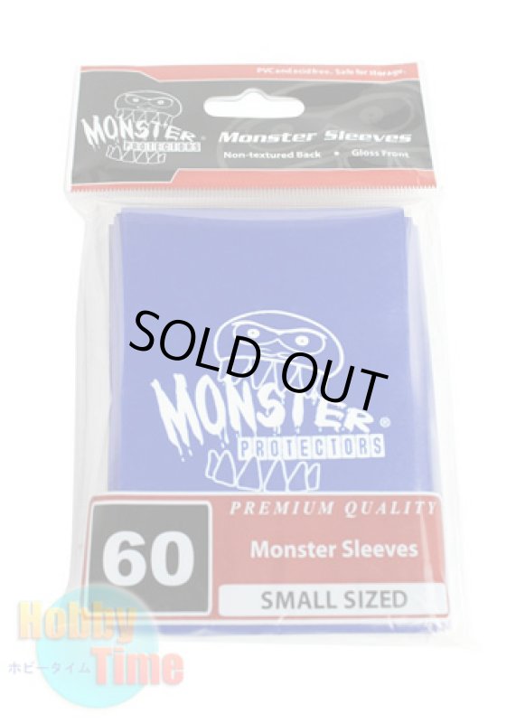 画像1: MONSTER PROTECTORS カードスリーブ ブルー 【60枚入り / 遊戯王サイズ】 (1)