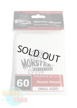 画像1: MONSTER PROTECTORS カードスリーブ ホワイト 【60枚入り / 遊戯王サイズ】