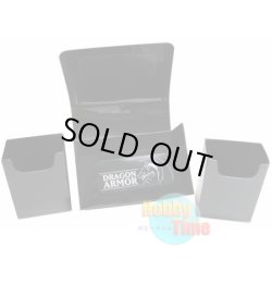 画像2: ドラゴン・アーマー ダブルデッキケース ブラック