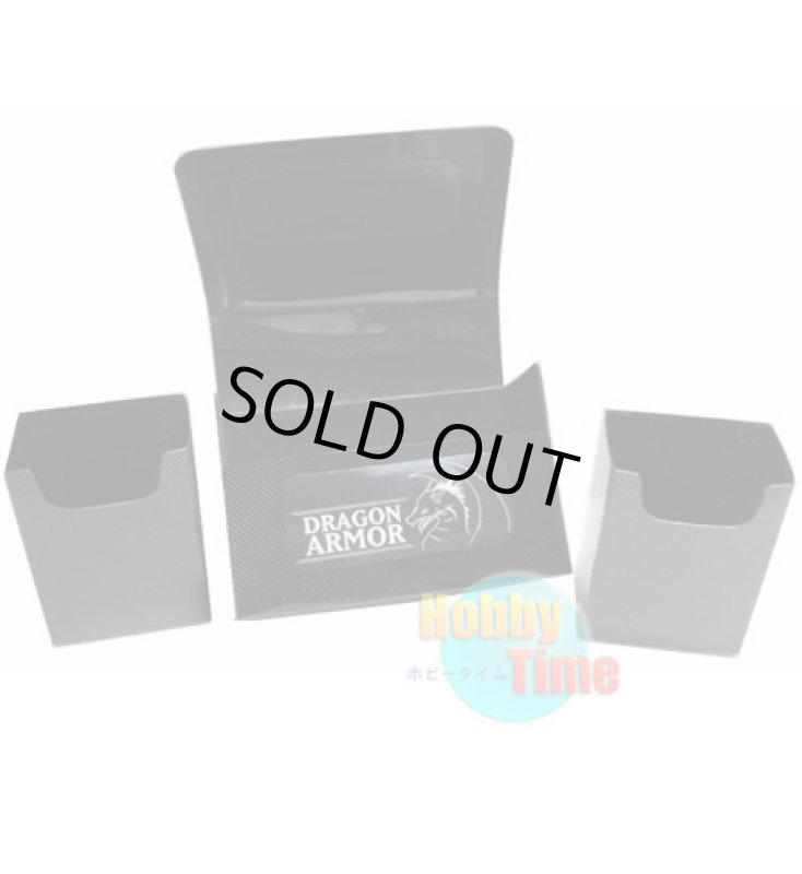 画像2: ドラゴン・アーマー ダブルデッキケース ブラック (2)