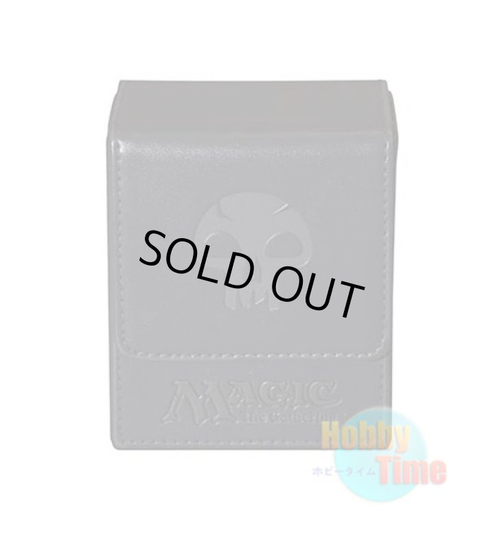 画像1: Ultra・PRO MTG 革風フリップ デッキボックス マナシンボル 黒 (1)