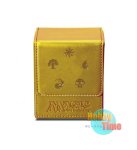 画像1: Ultra・PRO MTG 革風フリップ デッキボックス マナシンボル 金 (1)