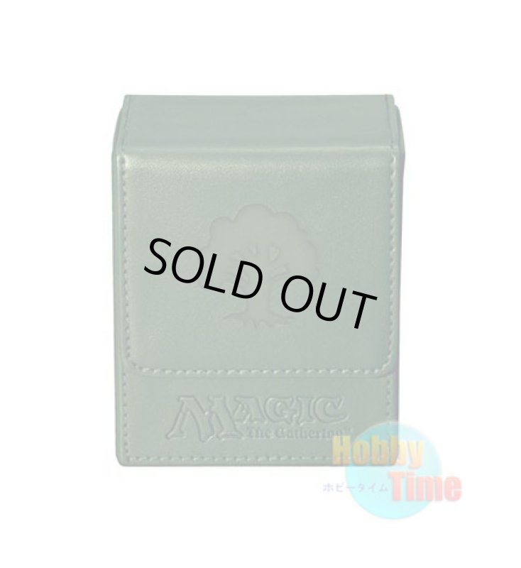 画像1: Ultra・PRO MTG 革風フリップ デッキボックス マナシンボル 緑 (1)