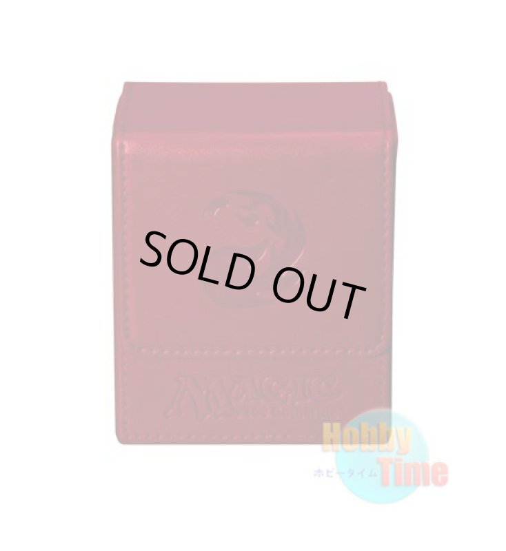 画像1: Ultra・PRO MTG 革風フリップ デッキボックス マナシンボル 赤 (1)