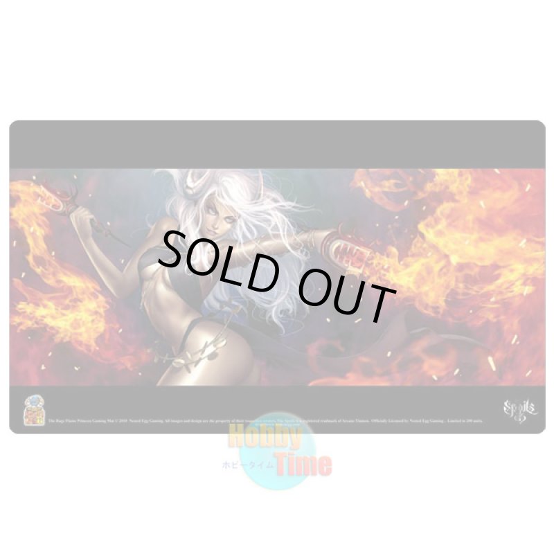 画像1: 英語版 プレイマット NEG社製 The Rage Flame Princess (1)