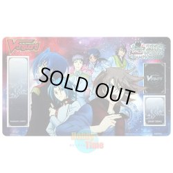 画像1: ヴァンガード 英語版 プレイマット 2014 WCS-RQ 先導アイチ & オリビエ・ガイヤール & ラウル・セラ & ラティ・カーティ & フィリップ・ネーヴ & 櫂トシキ