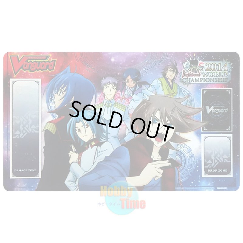 画像1: ヴァンガード 英語版 プレイマット 2014 WCS-RQ 先導アイチ & オリビエ・ガイヤール & ラウル・セラ & ラティ・カーティ & フィリップ・ネーヴ & 櫂トシキ (1)