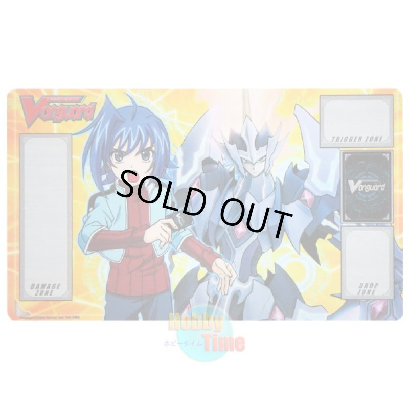 画像1: ヴァンガード 英語版 プレイマット BT05 先導アイチ & マジェスティ・ロードブラスター (1)