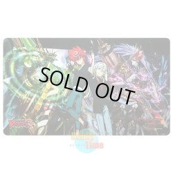 画像1: ヴァンガード 英語版 プレイマット G-BT11 超刻龍 ミステリーフリーズ・ドラゴン & 新導クロノ & 鬼丸カズミ & 閻魔忍鬼 ムジンロード