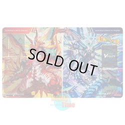 画像1: ヴァンガード 英語版 プレイマット G-BT13-SP 獄炎のゼロスドラゴン ドラクマ & 絶海のゼロスドラゴン メギド
