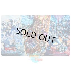 画像1: ヴァンガード 英語版 プレイマット G-CHB01-SP 冬麗の花乙姫 インベルノ & 時空竜 クロスオーバー・ドラゴン & 神聖竜 ブレイブランサー・ドラゴン