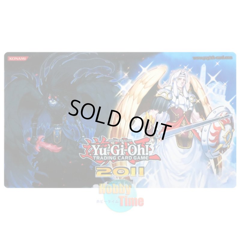 画像1: 英語版 プレイマット Judge 2011 終焉の守護者アドレウス & 始祖の守護者ティラス (1)