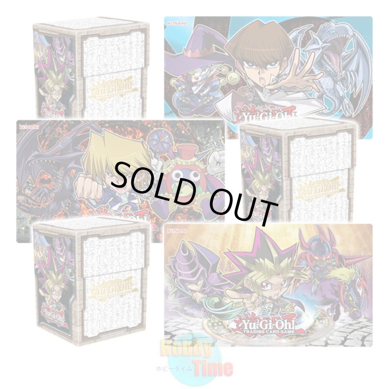 画像1: ★ ちびフルセット ★英語版 プレイマット ちびキャラクターズ 3種類 + シングルデッキケース 2015 ちびキャラクターズ 3個 (1)