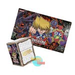 画像1: ★ ちび城之内セット ★英語版 プレイマット ちびキャラクターズ 城之内 Ver. + シングルデッキケース 2015 ちびキャラクターズ (1)