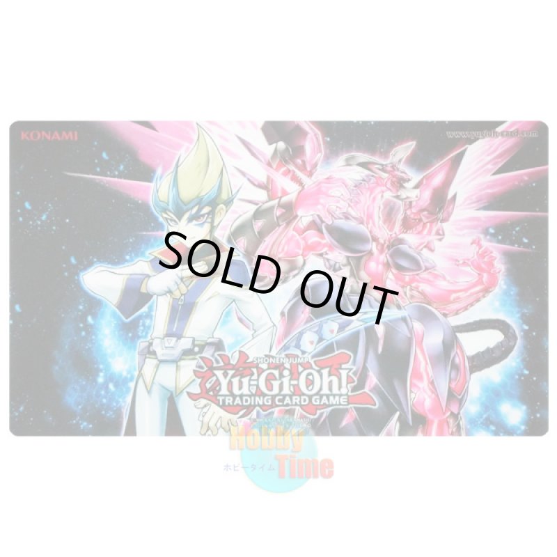 画像1: 英語版 プレイマット Win a Mat 2013 天城カイト & 超銀河眼の光子龍 (1)