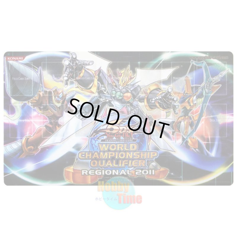 画像1: 英語版 プレイマット 2011 WCS-RQ ドリル・ウォリアー & ジャンク・デストロイヤー & ジャンク・アーチャー (1)