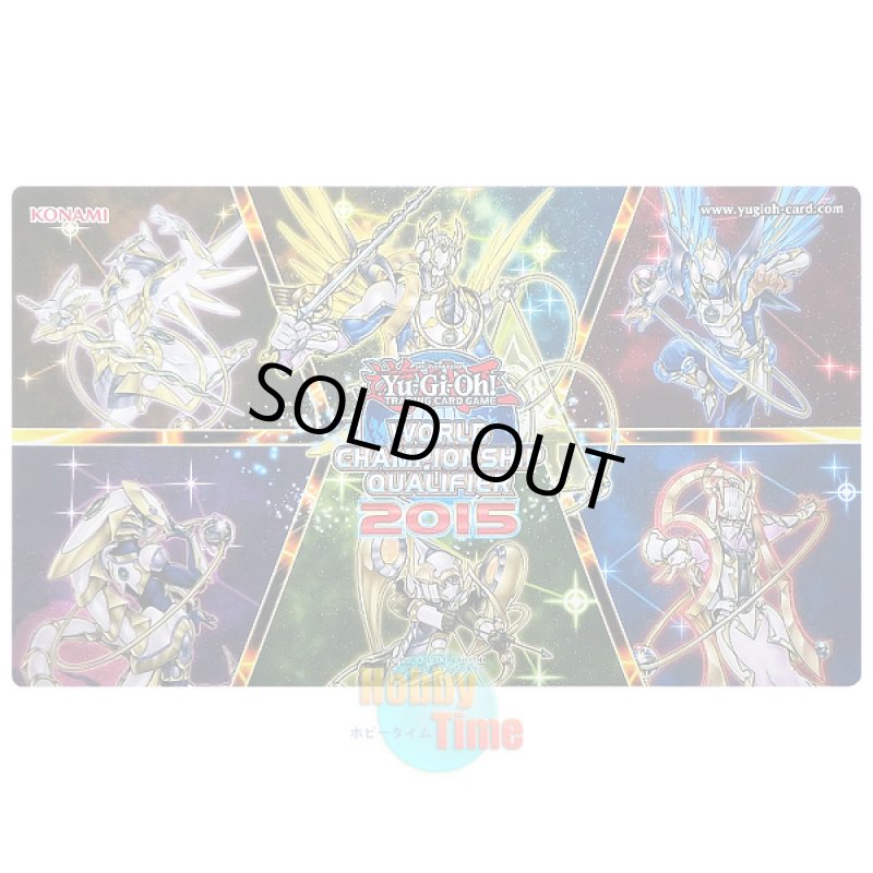 画像1: 英語版 プレイマット 2015 WCS-Q 星輝士 デルタテロス & 星因士 デネブ & ウヌク & シャム & アルタイル & ベガ (1)