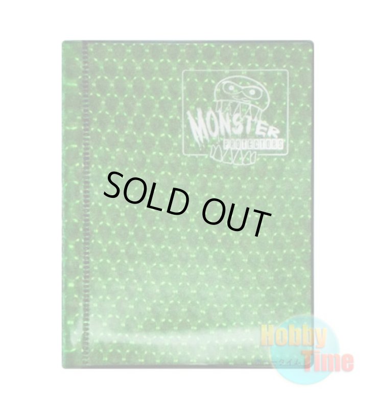 画像1: MONSTER PROTECTORS アルバム クリアグリーン 【2ポケット】 (1)