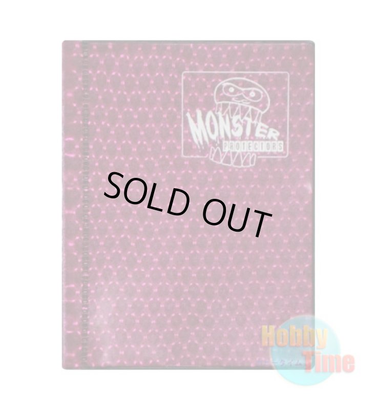 画像1: MONSTER PROTECTORS アルバム クリアピンク 【2ポケット】 (1)