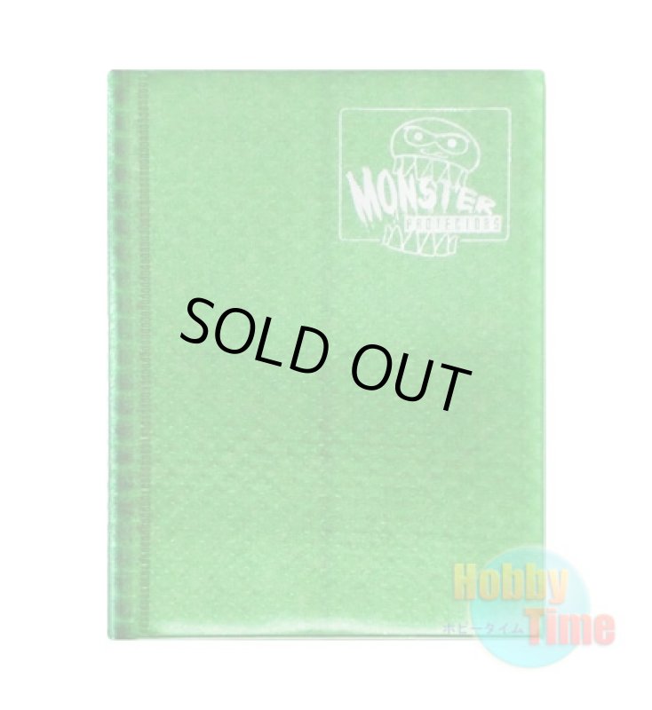 画像1: MONSTER PROTECTORS アルバム クリアグリーン 【4ポケット】 (1)