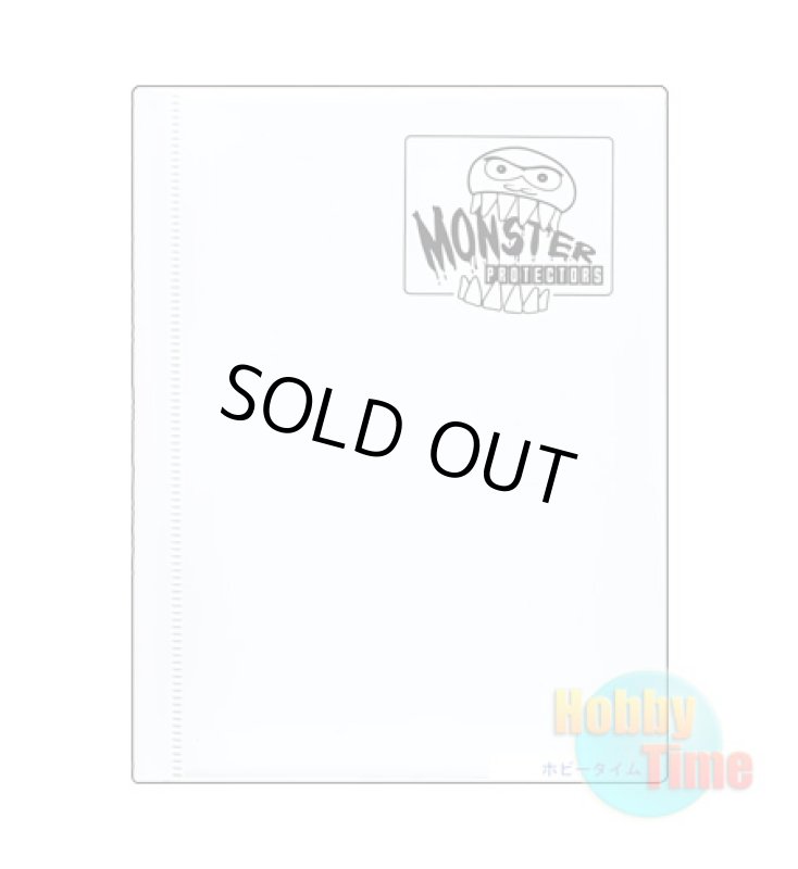 画像1: MONSTER PROTECTORS アルバム マットホワイト 【4ポケット】 (1)