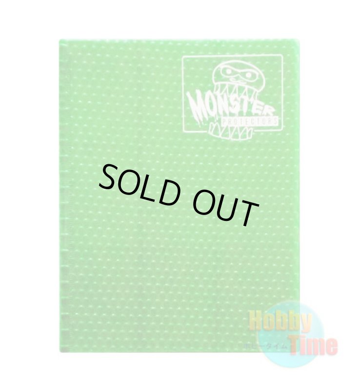 画像1: MONSTER PROTECTORS アルバム クリアグリーン 【9ポケット】 (1)