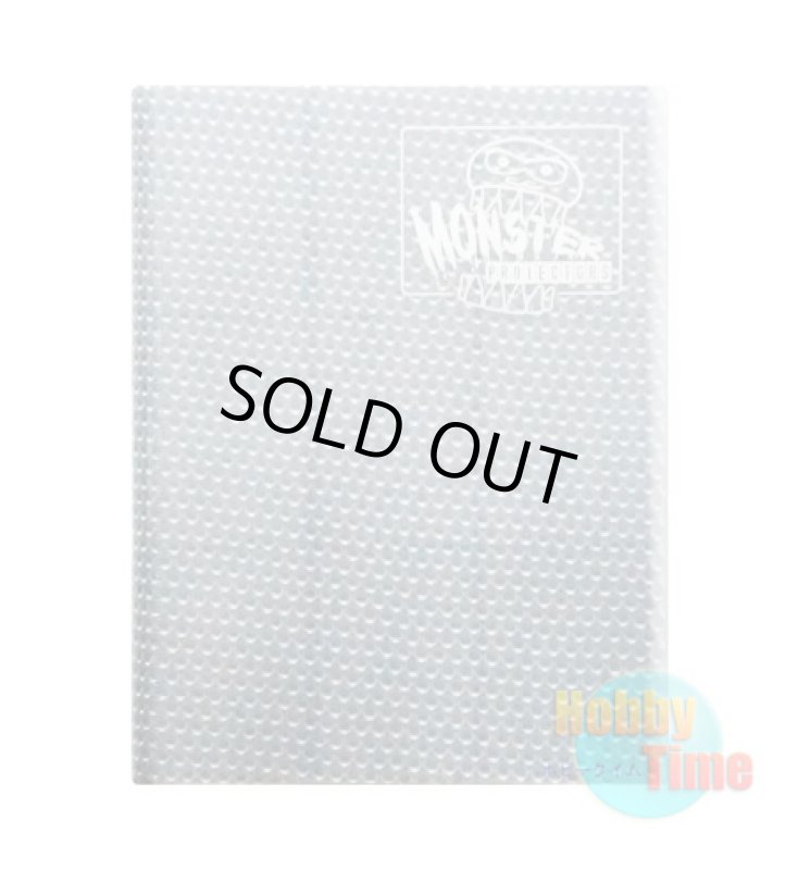画像1: MONSTER PROTECTORS アルバム クリアホワイト 【9ポケット】 (1)