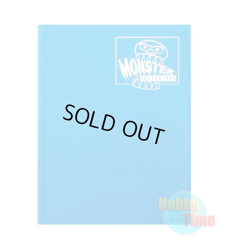 画像1: MONSTER PROTECTORS アルバム マットブルー 【9ポケット】 (1)