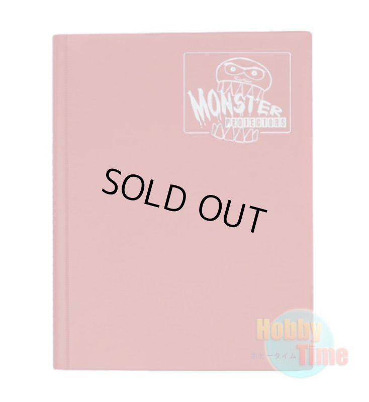 画像1: MONSTER PROTECTORS アルバム マットレッド 【9ポケット】 (1)