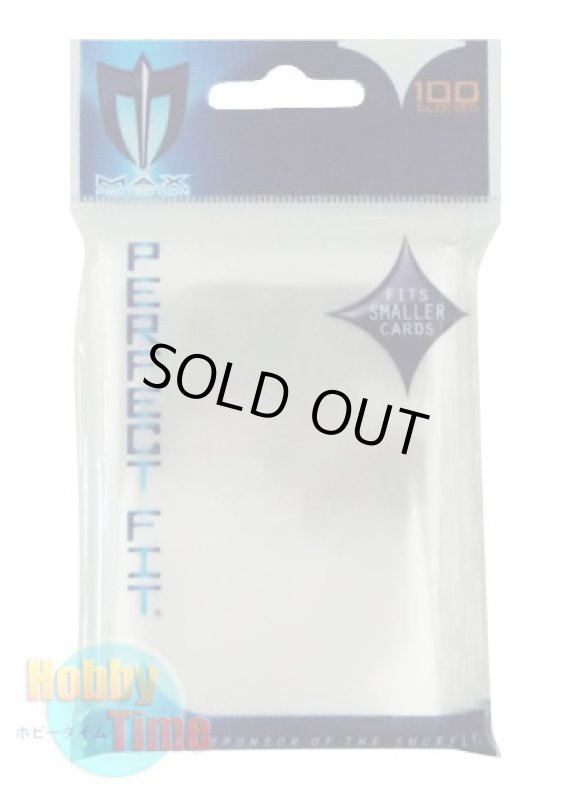 画像1: MAX ソフトカードスリーブ パーフェクトフィット 100枚入り パック (遊戯王サイズ) (1)