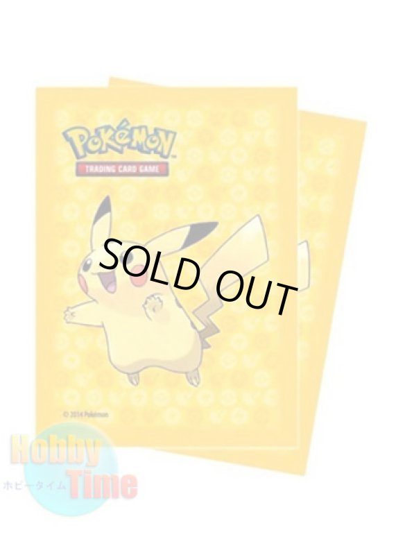 画像1: Ultra・PRO カードスリーブ ポケモン ピカチュウ 65枚入り イエロー （黄色） (1)