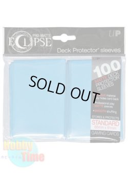 画像1: Ultra・PRO 非光沢 カードスリーブ ECLIPSE ライトブルー 100枚入り ウルトラ・プロ イクリプス プロテクター (スタンダードサイズ)