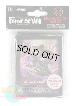 画像2: Ultra・PRO Force of Will カードスリーブ 漆黒の影姫 シャドウファリア 65枚入り プロテクター フォース・オブ・ウィル
