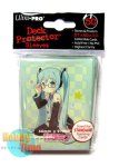 画像2: Ultra・PRO カードスリーブ 初音ミク めがね 50枚入り (レギュラーサイズ) プロテクター (2)