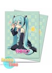 画像1: Ultra・PRO カードスリーブ 初音ミク めがね 50枚入り (レギュラーサイズ) プロテクター (1)