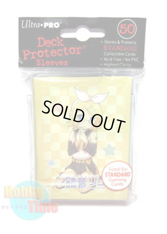 画像2: Ultra・PRO カードスリーブ 鏡音リン めがね 50枚入り (レギュラーサイズ) プロテクター (2)