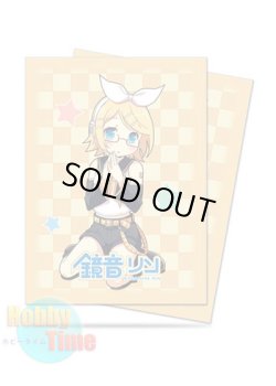 画像1: Ultra・PRO カードスリーブ 鏡音リン めがね 50枚入り (レギュラーサイズ) プロテクター