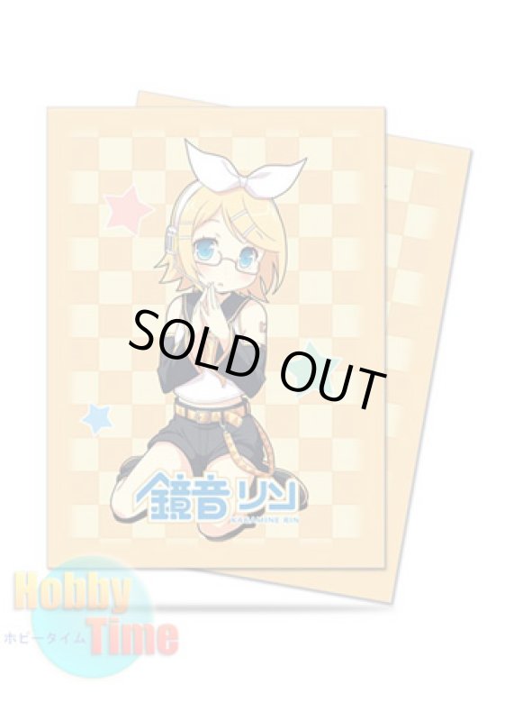 画像1: Ultra・PRO カードスリーブ 鏡音リン めがね 50枚入り (レギュラーサイズ) プロテクター (1)