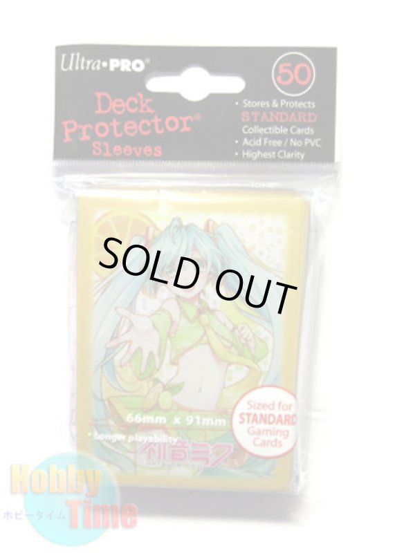 画像2: Ultra・PRO カードスリーブ 初音ミク Summertime 50枚入り (レギュラーサイズ) プロテクター (2)