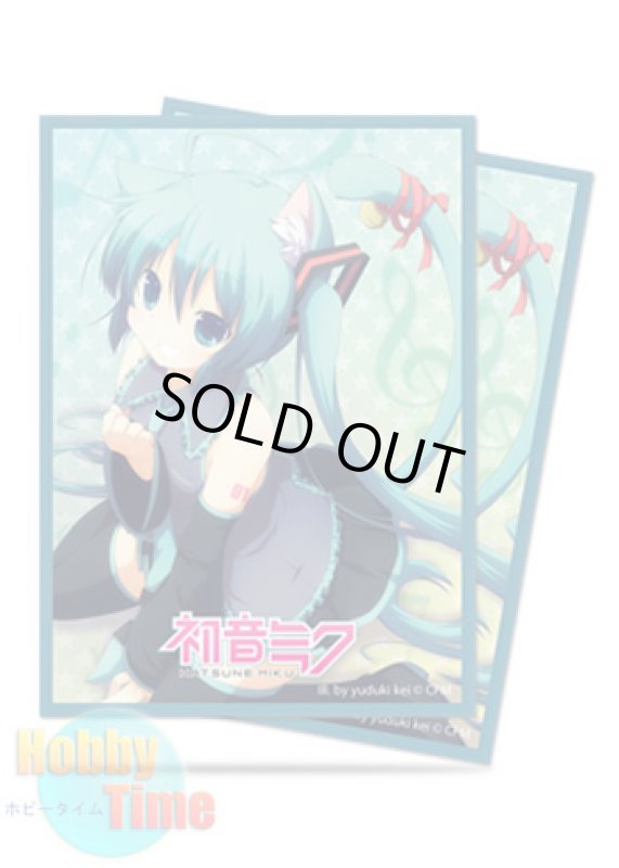 画像1: Ultra・PRO カードスリーブ 初音ミク 猫耳 50枚入り (スタンダードサイズ) プロテクター (1)