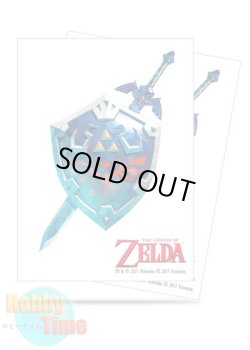 画像1: Ultra・PRO カードスリーブ ゼルダの伝説 マスターソード&ハイリアの盾 65枚入り (スタンダードサイズ) プロテクター