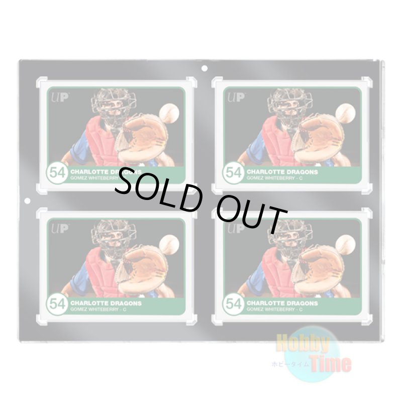 画像2: Ultra・PRO ワンタッチ マグネットホルダー 35pt 黒枠タイプ 4枚用 (2)