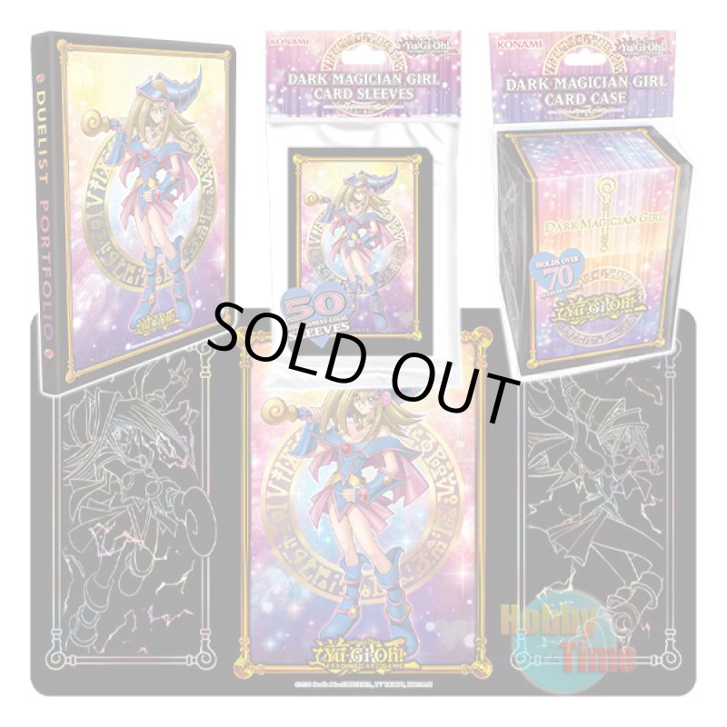 画像1: ★ 4種類セット ★英語版 カードスリーブ & デッキケース & ポートフォリオ & プレイマット 2023 ブラック・マジシャン・ガール (1)