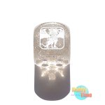 画像1: 英語版 特製コレクティブルダイス 2024 BLC1 裁きの龍 (クリアホワイト) (1)