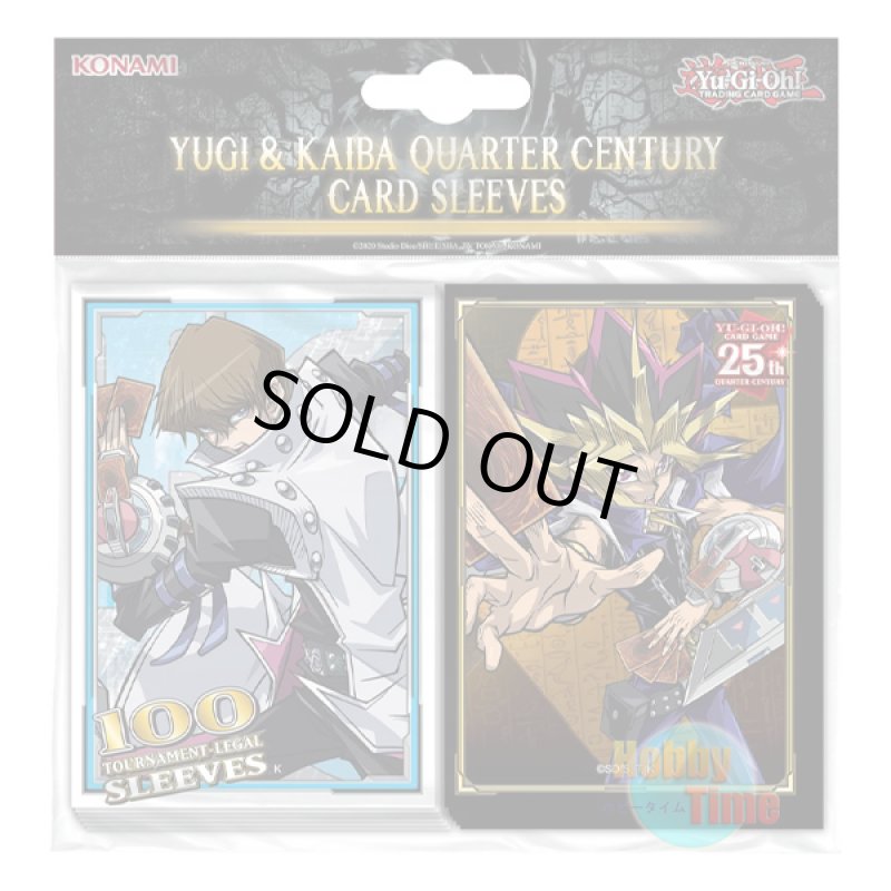 画像2: ★ 4種類セット ★英語版 カードスリーブ & デッキケース & ポートフォリオ & プレイマット 2024 遊戯 & 海馬 クォーター・センチュリー (2)