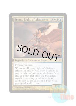 画像1: 英語版 AVR-EN208 Bruna, Light of Alabaster 雪花石を率いる者、ブルーナ (多色/神話レア)