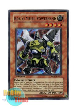 画像1: 英語版 RGBT-EN022 Koa'ki Meiru Powerhand コアキメイル・パワーハンド (スーパーレア) 1st Edition